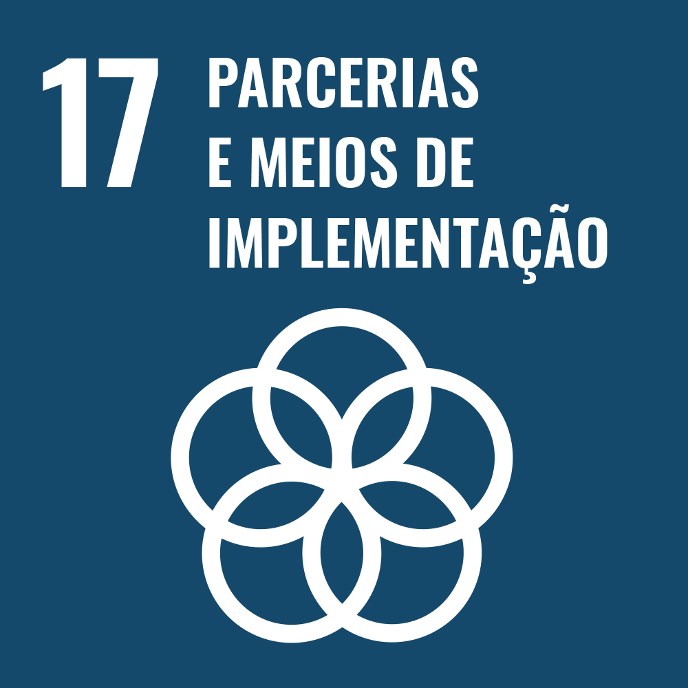 O Objetivo de Desenvolvimento Sustentável 17 trata de parcerias para os objetivos.